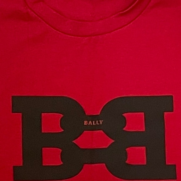 Bally Red Full-Sleeve Women’s T-Shirt - Picture 3 of 4